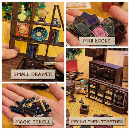 Magic Pharmacist |CUTEBEE DIY Book Nook Kit