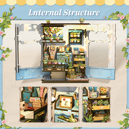 Anna's Blue Blossom | CUTEBEE DIY Miniature House