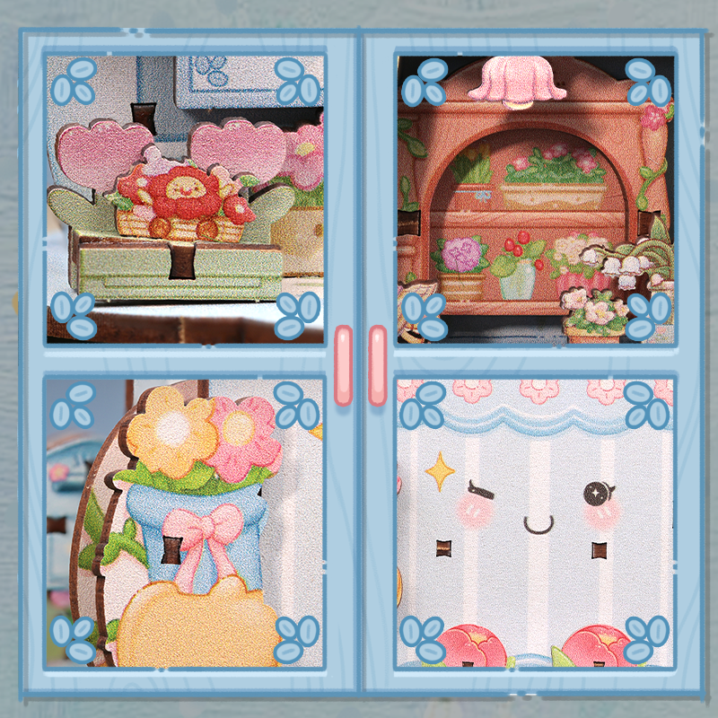 TaleBox Corner-Flower Shop | CUTEBEE Mini Store Series