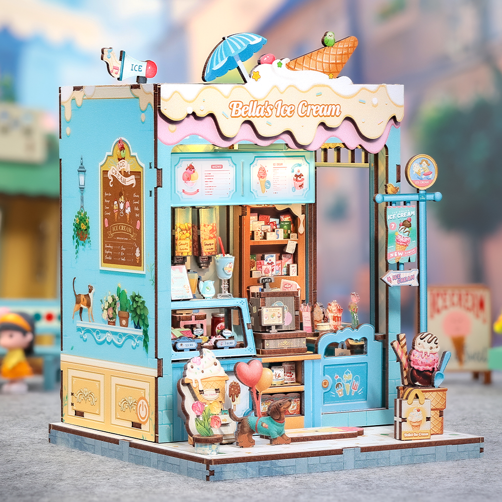 Bella's Ice Cream | CUTEBEE DIY Miniature House