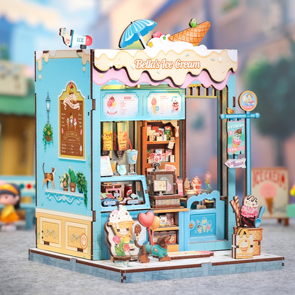 Bella's Ice Cream | CUTEBEE DIY Miniature House