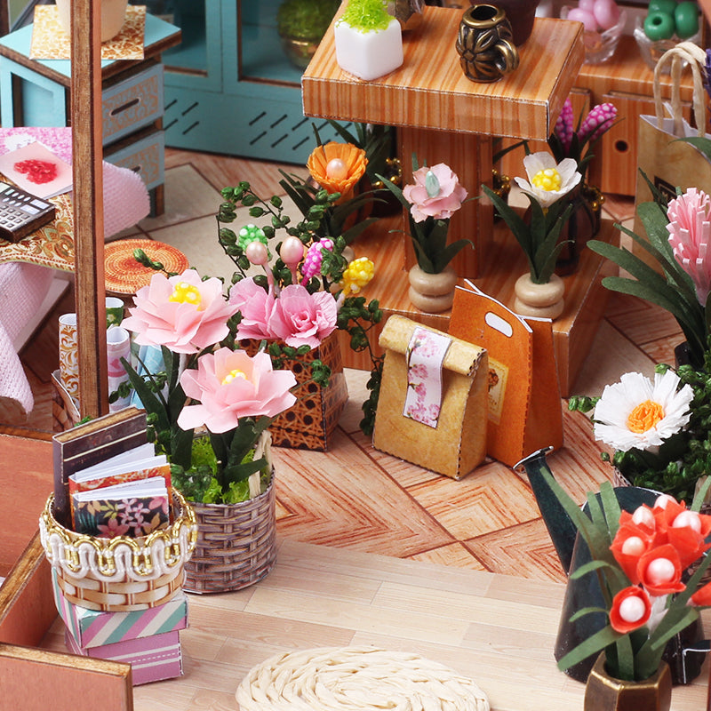 Jenny's Greenhouse | CUTEBEE  1: 24 DIY Dollhouse Kit