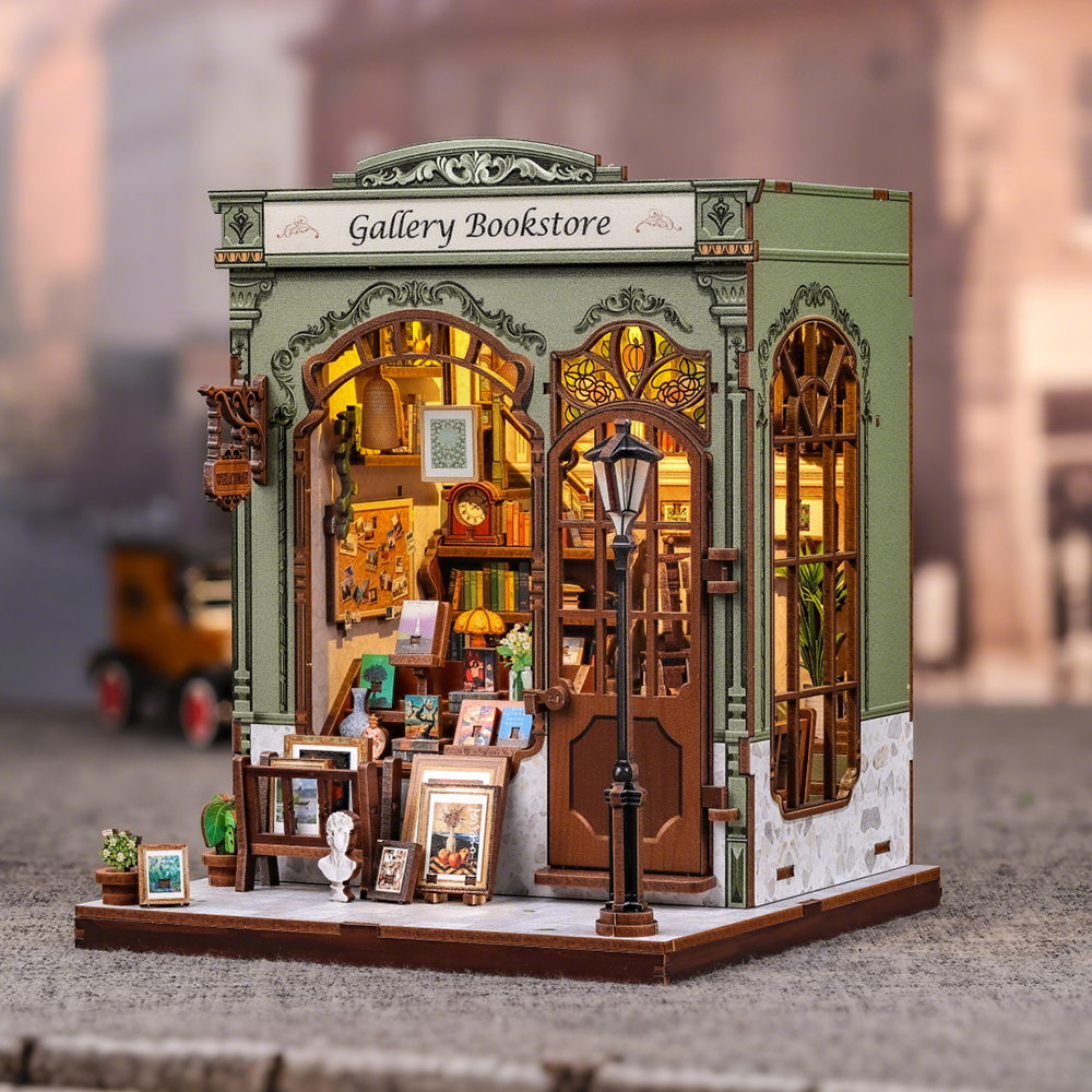 Gallery Bookstore |CUTEBEE DIY Miniature House