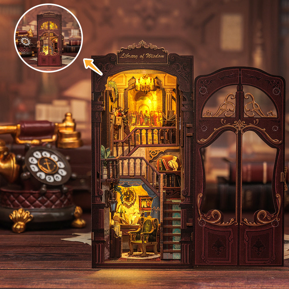 Library of Wisdom | CUTEBEE DIY Book Nook Kit