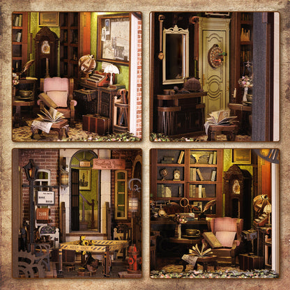 Rose Detective Agency | CUTEBEE DIY Book Nook Kit