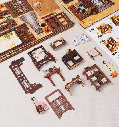 Ink Rhyme Bookstore | CUTEBEE DIY Book Nook Kit