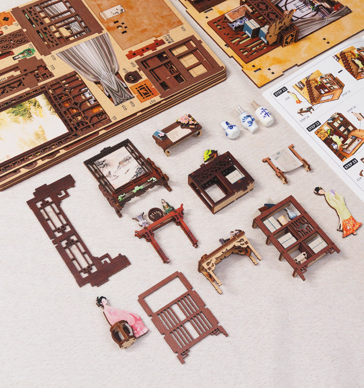 Ink Rhyme Bookstore | CUTEBEE DIY Book Nook Kit