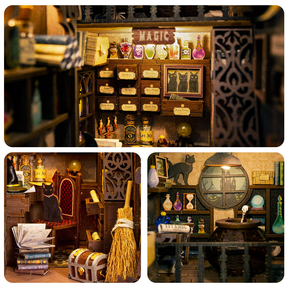 Magic Pharmacist |CUTEBEE DIY Book Nook Kit