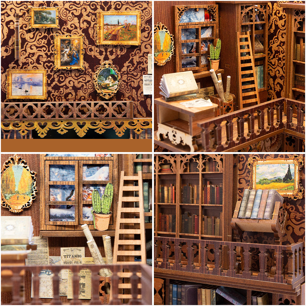 Eternal Bookstore | CUTEBEE DIY Book Nook Kit