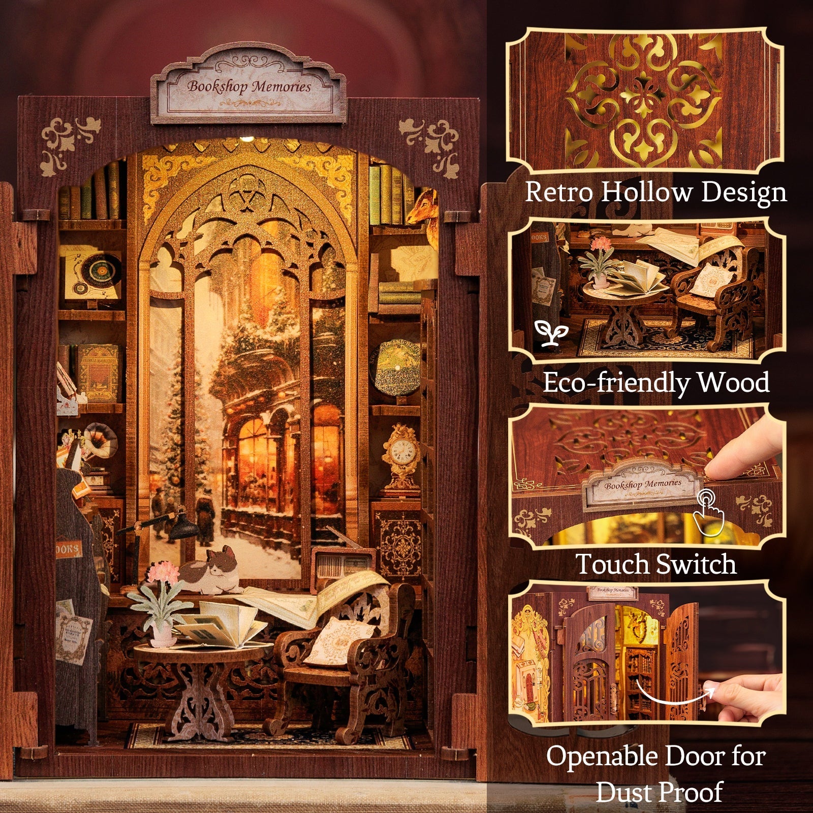 Bookshop Memories | CUTEBEE DIY Book Nook Kit