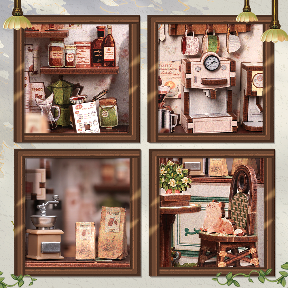Sunny Cafe | CUTEBEE DIY Miniature House