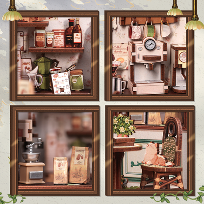 Sunny Cafe | CUTEBEE DIY Miniature House