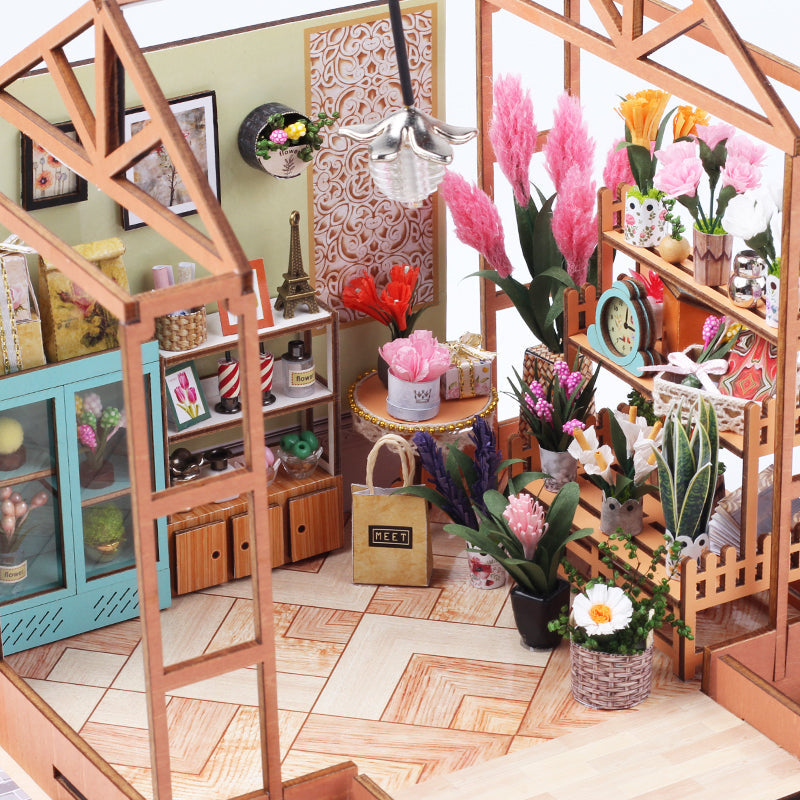 Jenny's Greenhouse | CUTEBEE  1: 24 DIY Dollhouse Kit
