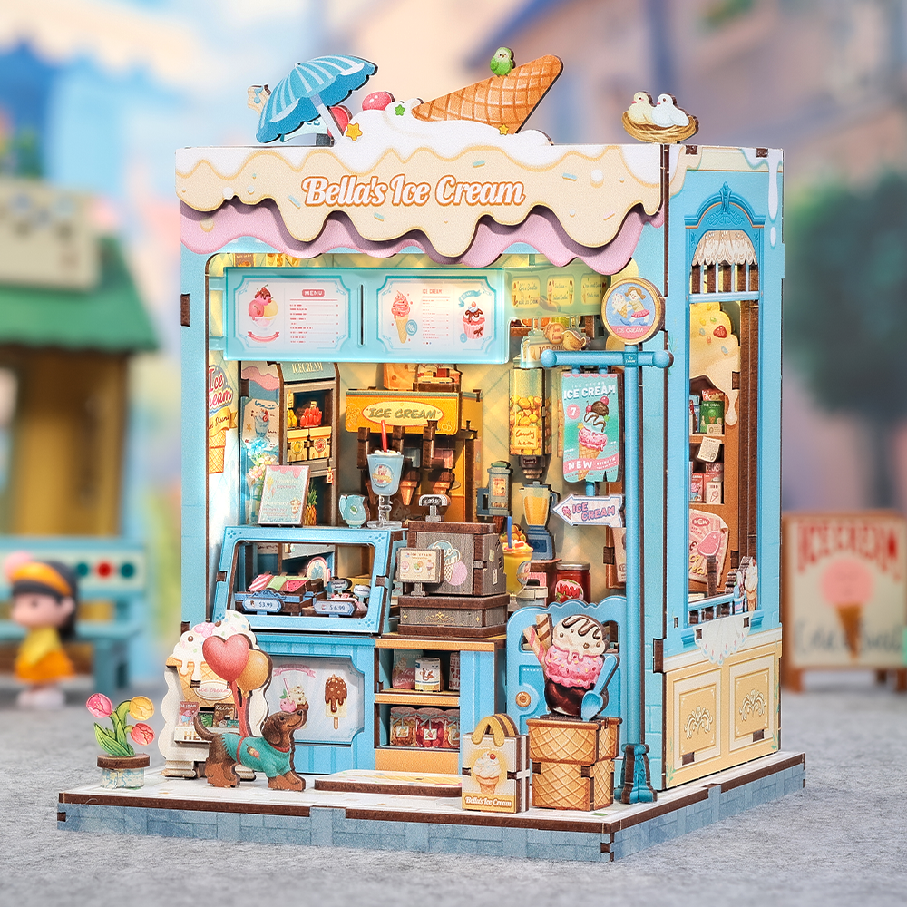 Bella's Ice Cream | CUTEBEE DIY Miniature House