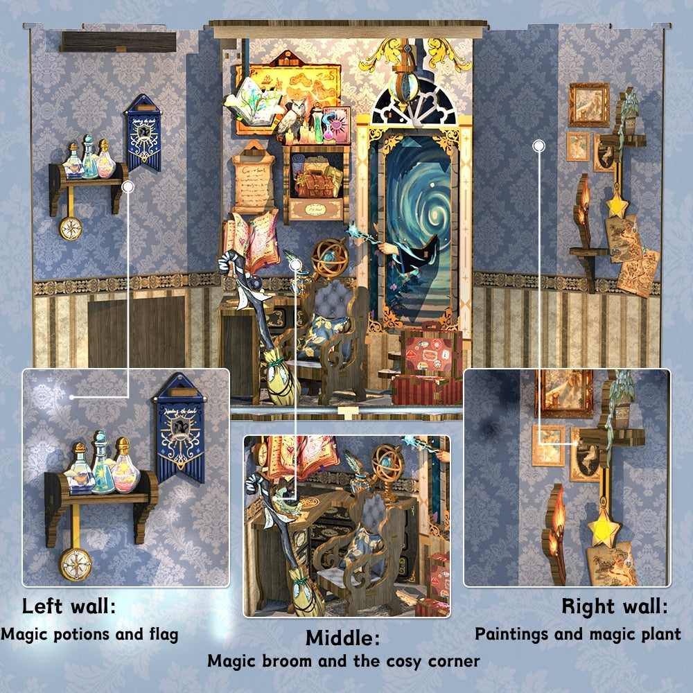Soul Travel Agency | CUTEBEE DIY Book Nook Kit