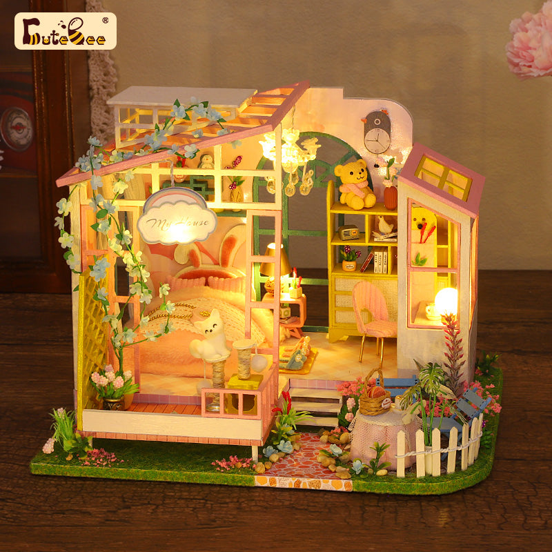 Story of Flowers | CUTEBEE 1:24 DIY Dollhouse Kit