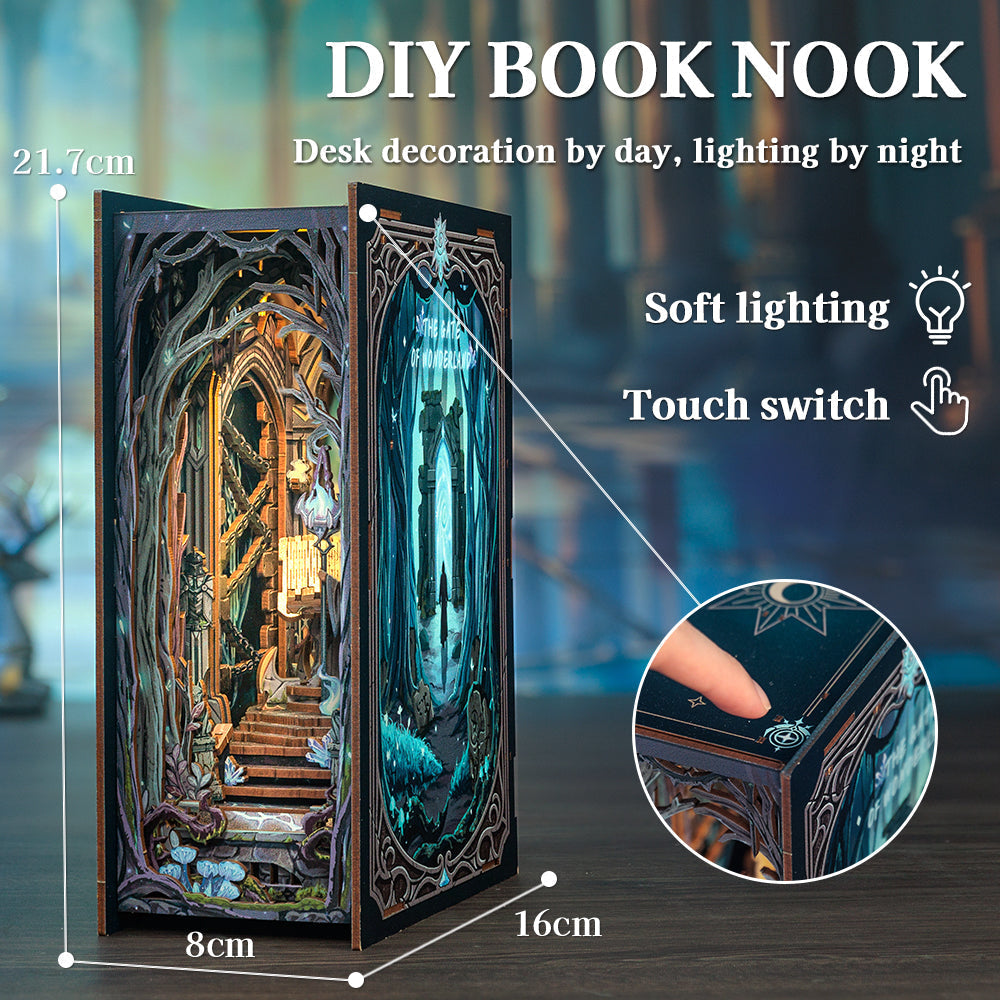 The Gate of Wonderland |CUTEBEE DIY Book Nook Kit
