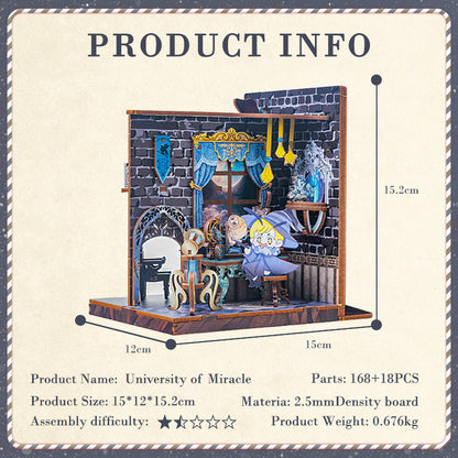 University of Miracle | CUTEBEE DIY Bookends Kit