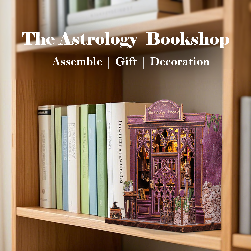 The Astrology  Bookshop | CUTEBEE DIY Book Nook Kit |