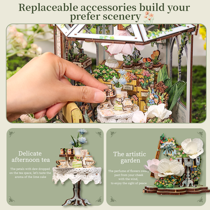 Windsor Flower House | CUTEBEE DIY Miniature House