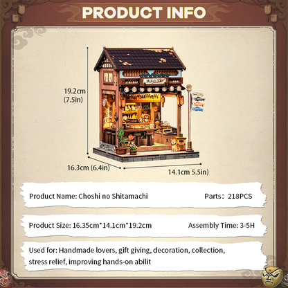 Choshi no Shitamachi | CUTEBEE DIY Miniature House