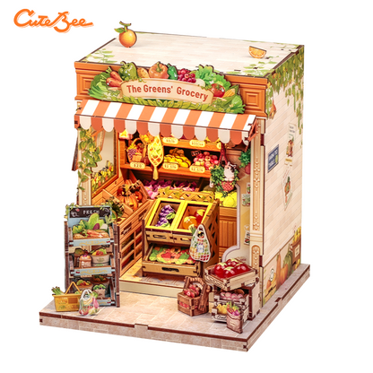 The Greens' Grocery | CUTEBEE DIY Miniature House