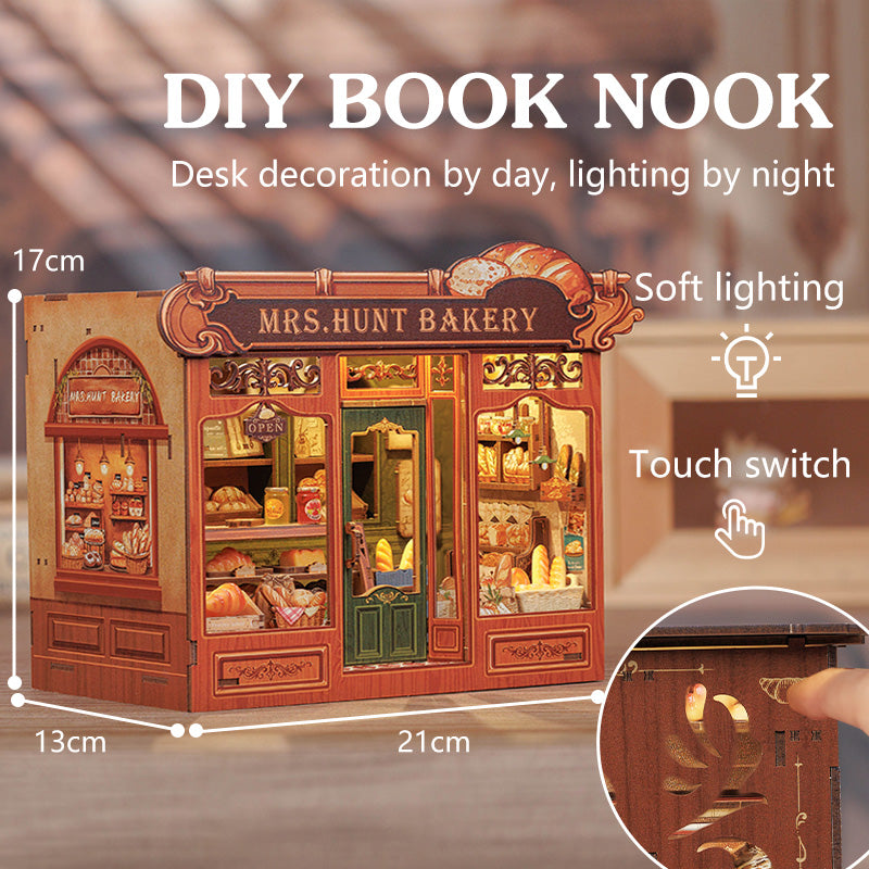 MRS.HUNT BAKERY |CUTEBEE DIY Dollhouse Kit