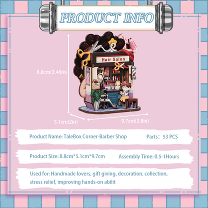 TaleBox Corne-Hair Salon |CUTEBEE Mini Store Series