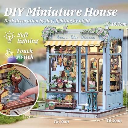 Anna's Blue Blossom | CUTEBEE DIY Miniature House