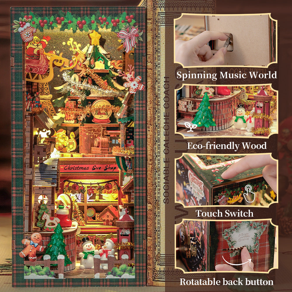 Christmas Paradise | CUTEBEE DIY Bookends Kit