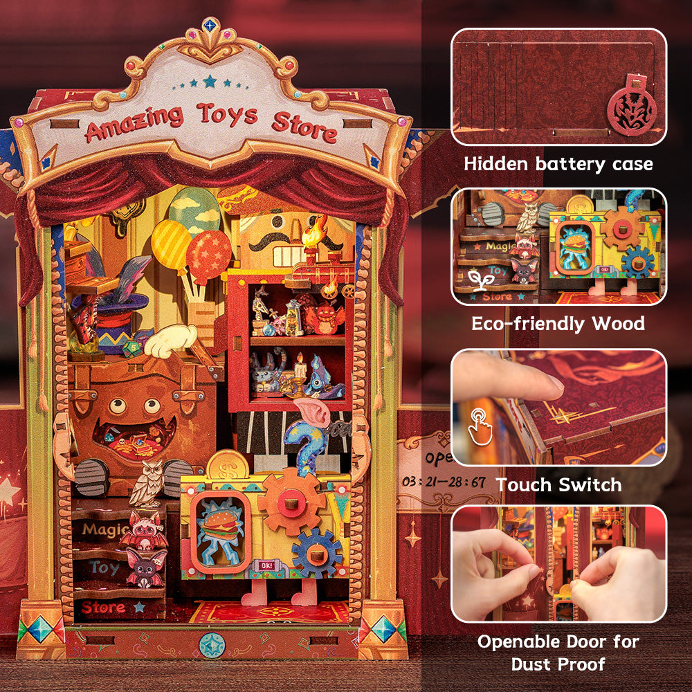 Amazing Toys Store | CUTEBEE DIY Book Nook Kit