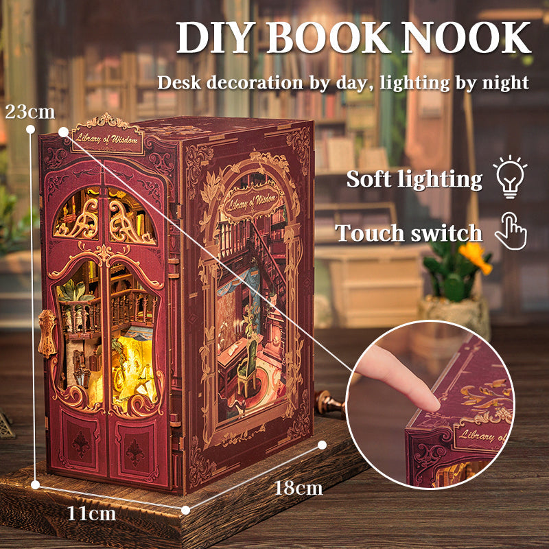Library of Wisdom | CUTEBEE DIY Book Nook Kit
