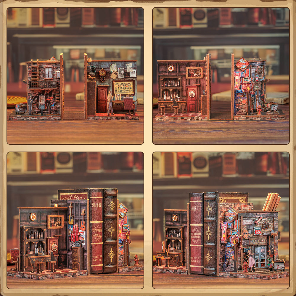 Farewell To The Night | CUTEBEE DIY Bookends Kit