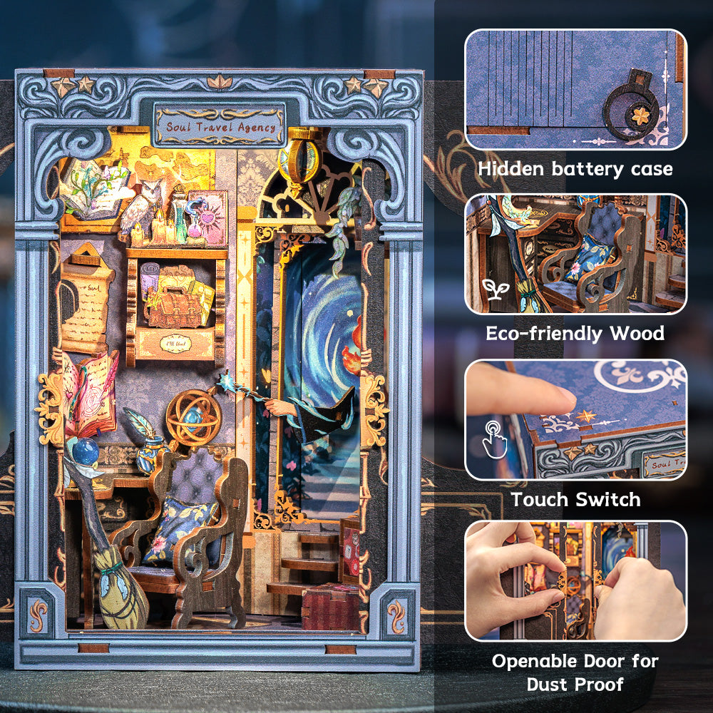 Soul Travel Agency | CUTEBEE DIY Book Nook Kit