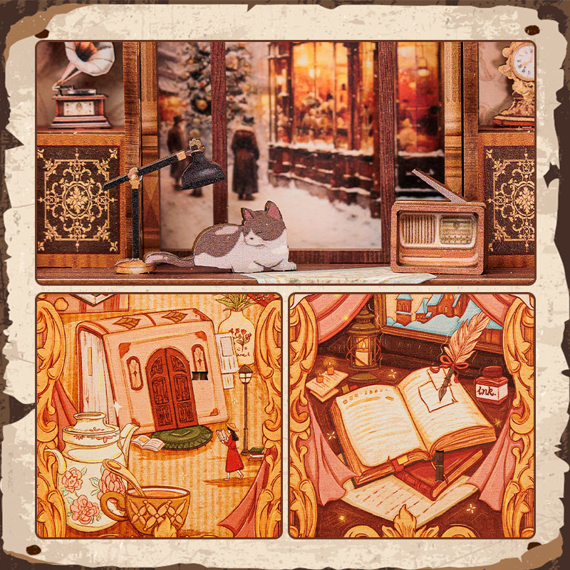 Bookshop Memories | CUTEBEE DIY Book Nook Kit