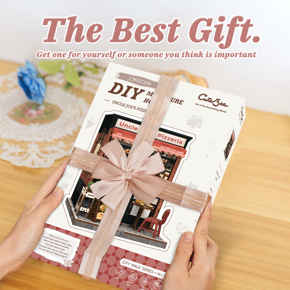 Uncle Joe's Pizzeria |CUTEBEE DIY Miniature House