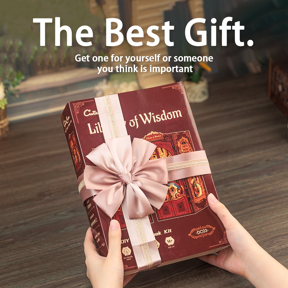 Library of Wisdom | CUTEBEE DIY Book Nook Kit