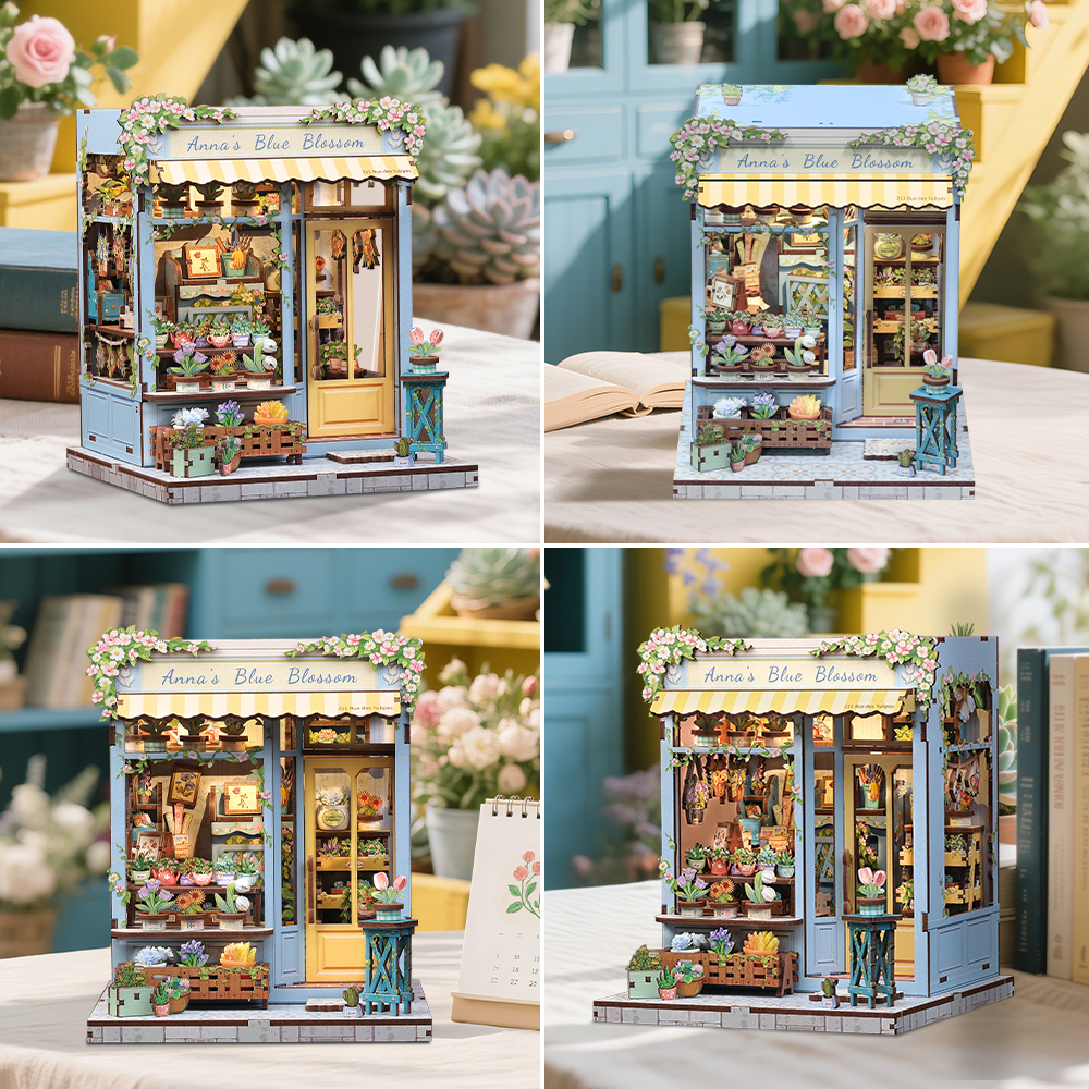 Anna's Blue Blossom | CUTEBEE DIY Miniature House