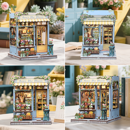 Anna's Blue Blossom | CUTEBEE DIY Miniature House