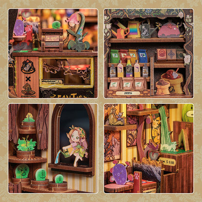 Fantacy Plant Shop | CUTEBEE DIY Book Nook Kit