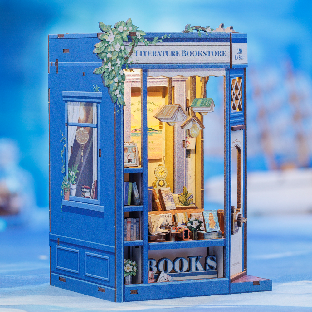 Literature Bookstore | CUTEBEE DIY Book Nook Kit |