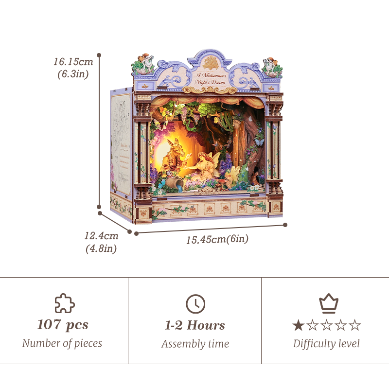 A Midsummer Night's Dream | CUTEBEE DIY Miniature House|