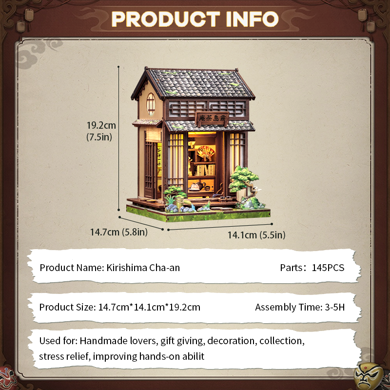 Kirishima Cha-an | CUTEBEE DIY Miniature House