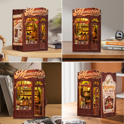 Memories Music Bookshop | CUTEBEE DIY Book Nook Kit