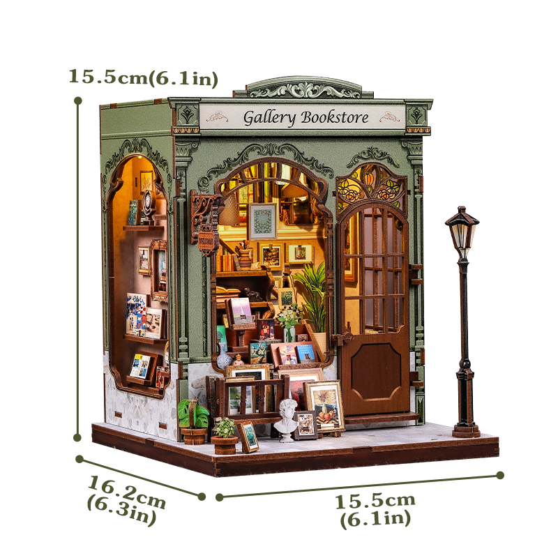 Gallery Bookstore |CUTEBEE DIY Miniature House