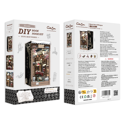 Kyoto Snow Whisper | CUTEBEE DIY Book Nook Kit