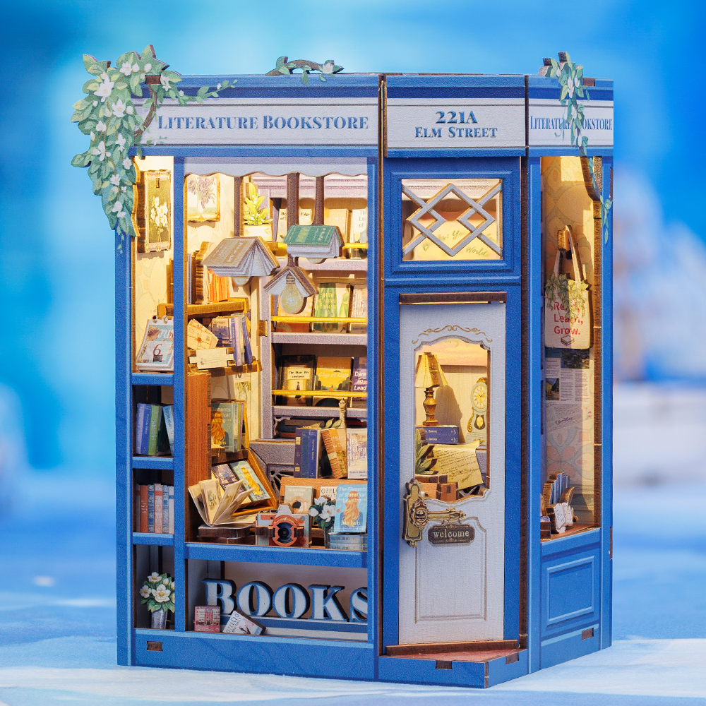 Literature Bookstore | CUTEBEE DIY Book Nook Kit |