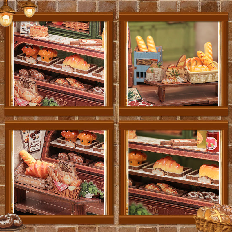 MRS.HUNT BAKERY |CUTEBEE DIY Dollhouse Kit