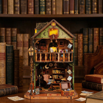 Owl Library - DIY Book Nook Kit - NookFan